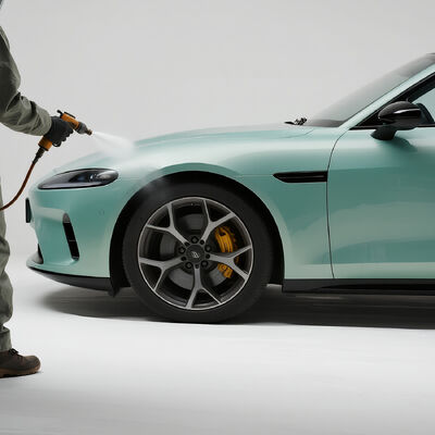 Resina de acrílico Perla verde resistente a los arañazos Bajo COV Refinar pintura de automóviles para reparación de automóviles