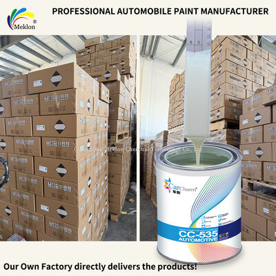 Resina de acrílico Perla verde resistente a los arañazos Bajo COV Refinar pintura de automóviles para reparación de automóviles