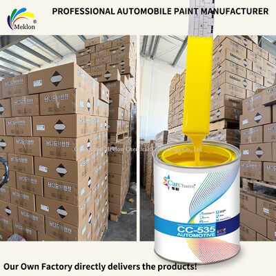 2K Amarillo Limón Pintura Acrílica Automotriz Recubrimiento y Pintura para Reparación y Renovación de Automóviles de Uso Industrial
