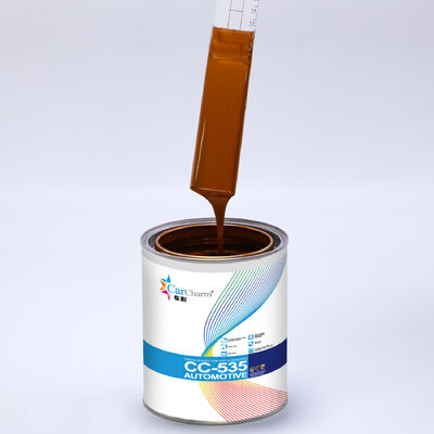 Pintura Acrílica 1K Rojo Naranja Plateado de Secado Rápido para Automoción, Recubrimiento y Pintura para Reparación y Renovación de Coches de Uso Industrial