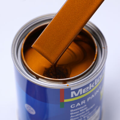 Pintura Acrílica 1K Rojo Naranja Plateado de Secado Rápido para Automoción, Recubrimiento y Pintura para Reparación y Renovación de Coches de Uso Industrial