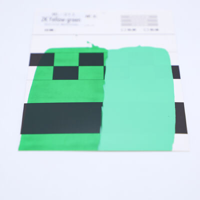 Secado rápido 2K pintura acrílica amarillo-verde para automóviles Coating y pintura de acabado para automóviles