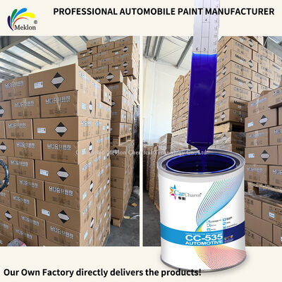 Suministro directo de fábrica Pintura para automóviles resistente a la corrosión y a la intemperie de alto brillo Soporte de materia prima Pintura acrílica personalizada para reacabado automotriz OEM