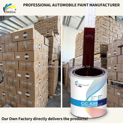 China suministra envases de etiquetas privadas, excelente adherencia y pintura para reacabado automotriz de secado rápido