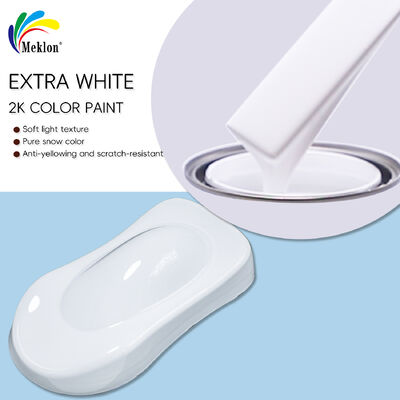2K Extra White Acrylic Paint Car Paint Automotive Car Refinish Coating & Paint