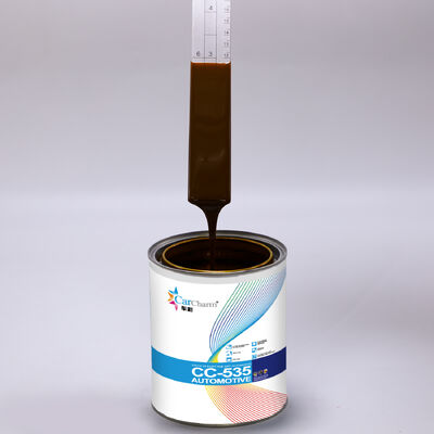 Resistente a la intemperie 1K Transparente Hierro Amarillo Acrílico Pintura de automóviles Pintura de automóviles