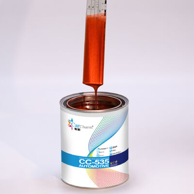 Pintura acrílica de cobre perla de fuego de alto brillo Revestimiento automotriz y pintura de reparación de automóviles