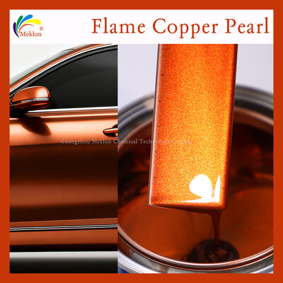 Pintura acrílica de cobre perla de fuego de alto brillo Revestimiento automotriz y pintura de reparación de automóviles