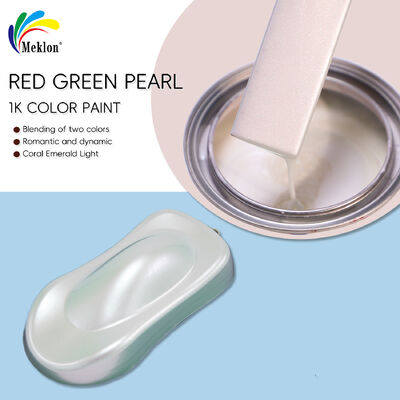 Pintura acrílica perlada verde roja que cambia de color Pintura automotriz para revestimiento y reparación de automóviles