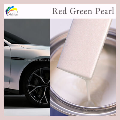 Pintura acrílica perlada verde roja que cambia de color Pintura automotriz para revestimiento y reparación de automóviles
