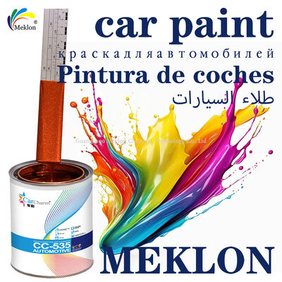 Pintura de reparación de automóviles, cristal, bronce, perla, 1L, acrílico, alto brillo, venta al por mayor de fábrica, lista para enviar