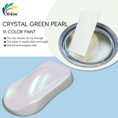 Pintura de reparación de automóviles X06 Cristal Perla verde 1L Acrílico de alto brillo Fábrica mayorista Entrega de 7-14 días