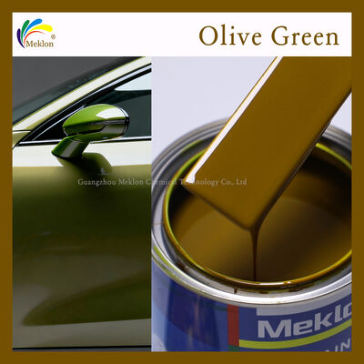 118 Pintura de reparación de automóviles verde oliva con mezcla acrílica de precisión y tiempo de entrega de 7-14 días