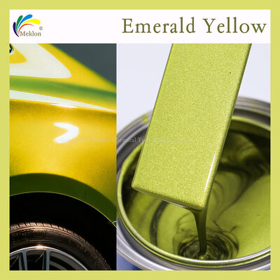 Pintura de reparación de automóviles X16 Amarillo Esmeralda 1L Fábrica de mezcla de acrílico de precisión 7-14 días