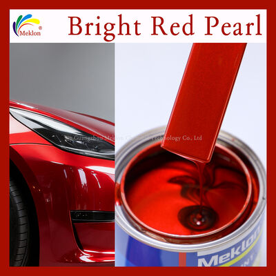 Pintura para automóviles al por mayor X10 especial de perla roja precio de fábrica de acrílico 7-14 días