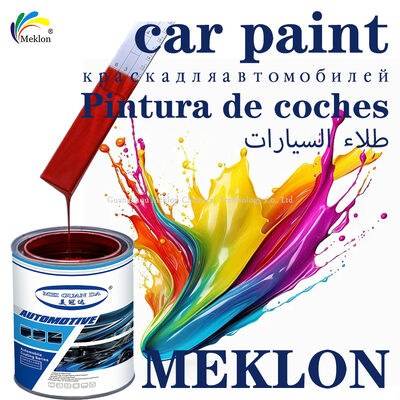 Pintura para automóviles al por mayor X10 especial de perla roja precio de fábrica de acrílico 7-14 días