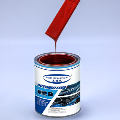 Pintura para automóviles al por mayor X10 especial de perla roja precio de fábrica de acrílico 7-14 días