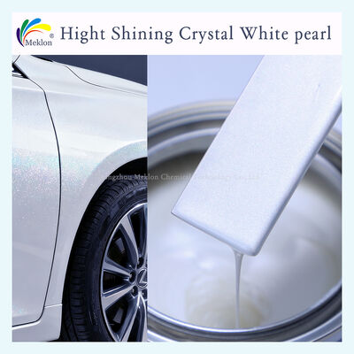 Pintura de reparación de automóviles Super Brillante Cristal Perla Blanca Refinar Logotipo personalizado Servicio OEM RTS