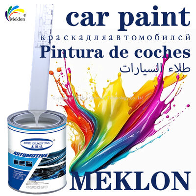 Refinar pintura de automóviles Cristal Perla Blanca 1K Tinta acrílica Opción ideal para talleres de reparación de automóviles y restauración de vehículos