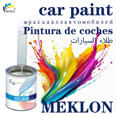 Repintado de pintura para automóviles y sistemas de pintura para automóviles consistentes adecuados para la reparación y el acabado profesional de carrocerías de automóviles Crystal Yellow Pearl