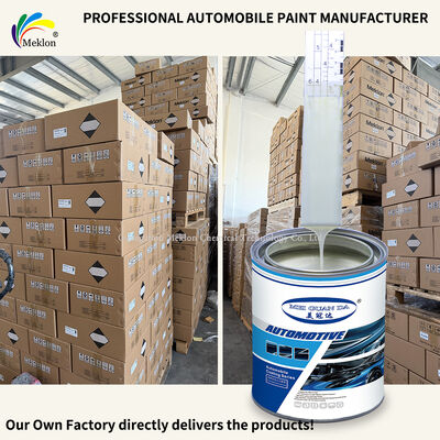 Repintado de pintura para automóviles y sistemas de pintura para automóviles consistentes adecuados para la reparación y el acabado profesional de carrocerías de automóviles Crystal Yellow Pearl