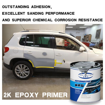 Alta adherencia 2K Auto Epoxy Primer Multi-Substrato Compatible con OEM Apoyado