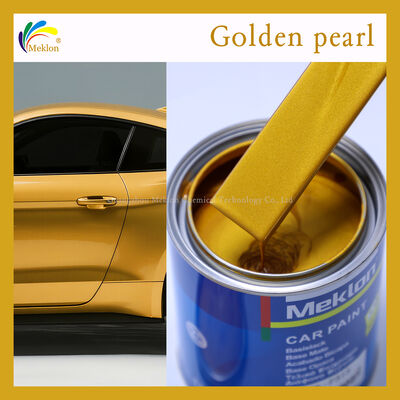 Professional 1K Pearl Base Coat Golden Pearl For Luxury Auto Refinish Wholesale