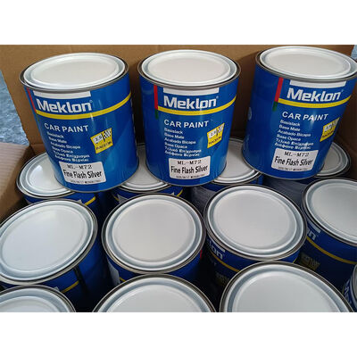 Pintura acrílica negra pura ML-137P 1K para coche, pintura de acabado automotriz de Color sólido de alto brillo para reparación de carrocería