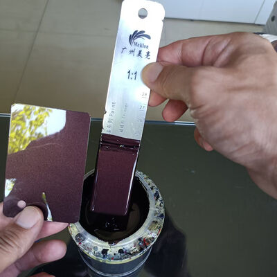 Pintura acrílica negra pura ML-137P 1K para coche, pintura de acabado automotriz de Color sólido de alto brillo para reparación de carrocería