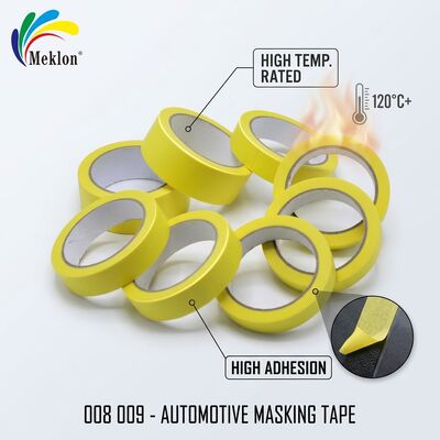 Cinta adhesiva multifuncional de alta temperatura y alta viscosidad para pintura en aerosol automotriz 008, 009