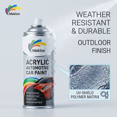 Pintura para automóviles acrílica resistente a la intemperie y rentable, adecuada para la compra al por mayor