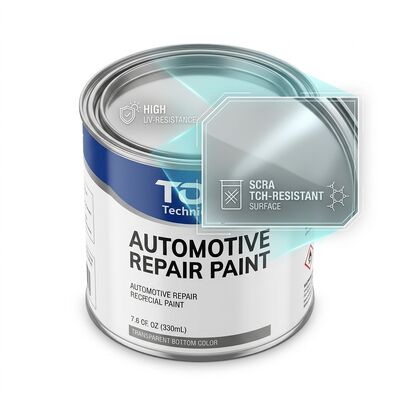Pintura acrílica para reparación automotriz resistente a los rayos UV y a los arañazos