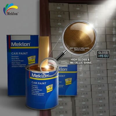 Pintura para automóviles de color marrón profesional TopCoat para reparación de automóviles fabricantes de automóviles