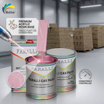 Pintura de perlas para automóviles práctico Base de la capa de material de resina acrílica polivalente