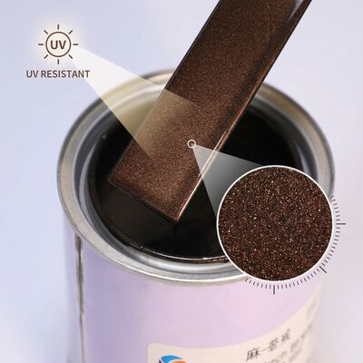 Pintura de automóvil marrón resistente a los rayos UV prácticamente inofensiva para BMW B09 Marrakech