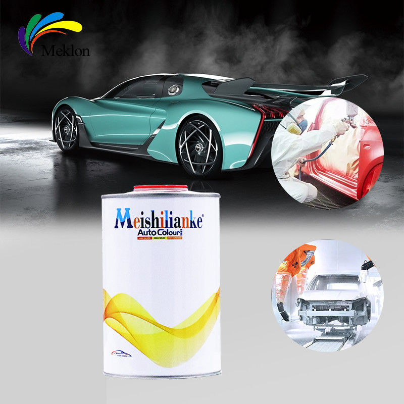 ISO 9001 1K Material de resina de color transparente para el endurecimiento de la pintura de automóviles