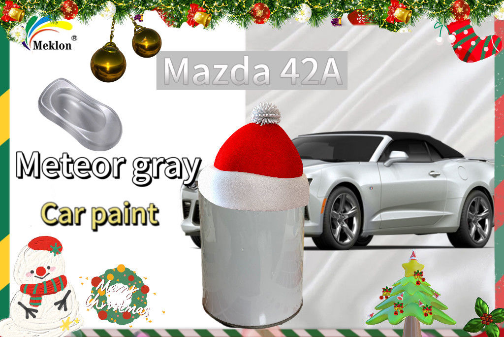 Fórmula personalizada para 42A Meteor Gris buena pintura para automóviles para Mazda