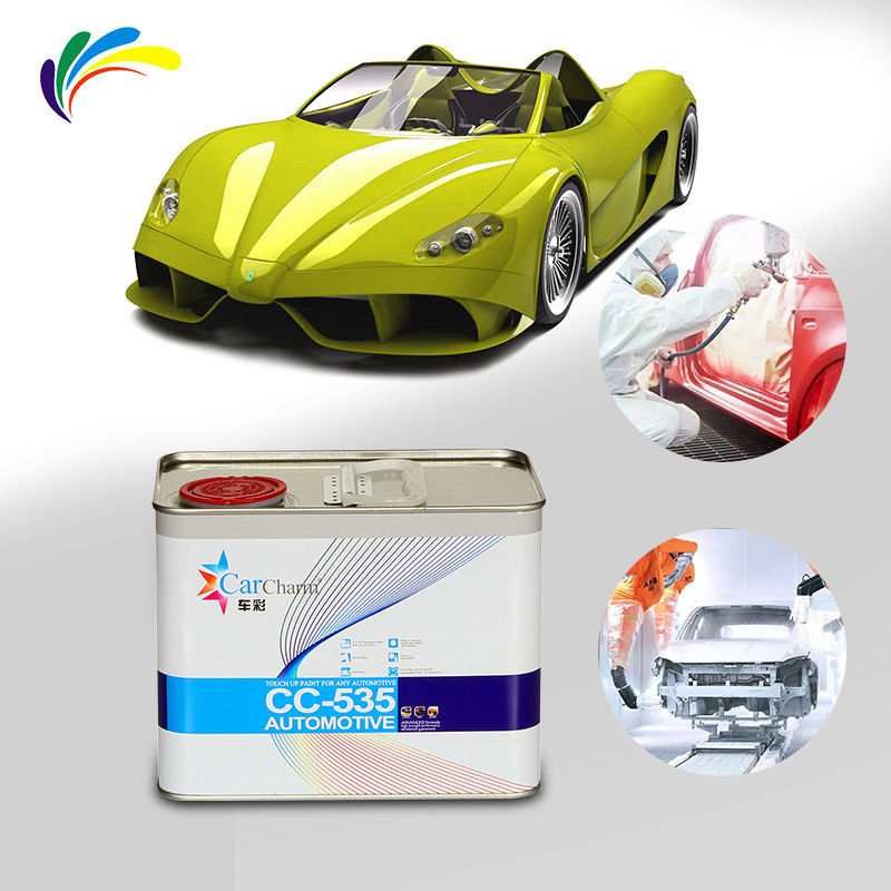 1K Base Coat 2K Top Coat Refinish Pintura para automóviles Honda Ready Pintura para automóviles mixta