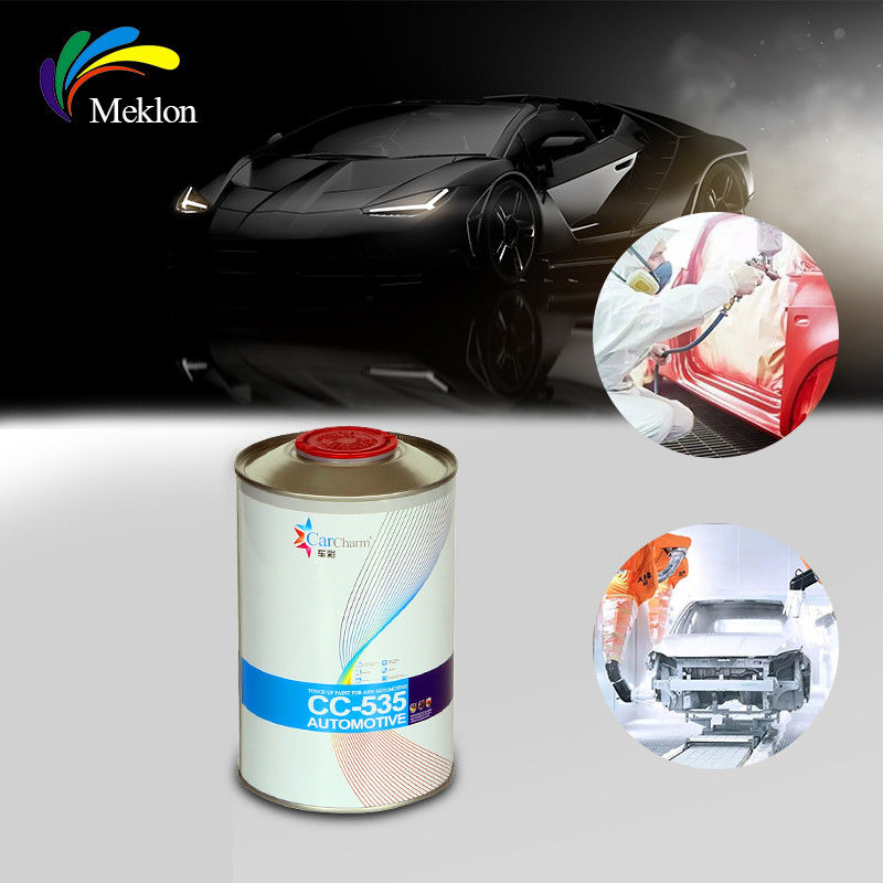 2K Negro puro Refinish Pintura de coche 4L Bajo Voc profundo efecto negro de P-237