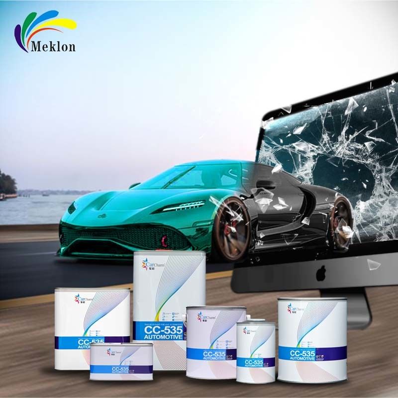 Pintura de coches preparada para el Audi LX5D Azul Glaciar con abrigo de color