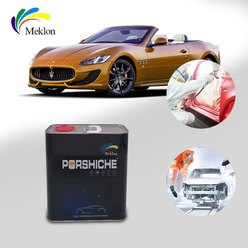 Pintura de automóvil de perlas de bronce de cristal de Meklon para sustratos de acero con vida útil de 1-3 años