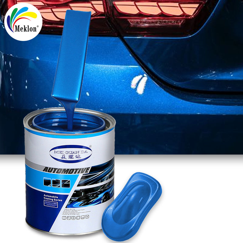 Pintura para automóviles de recubrimiento de capa superior sólida de una sola etapa con alto contenido de 1K Pintura para automóviles