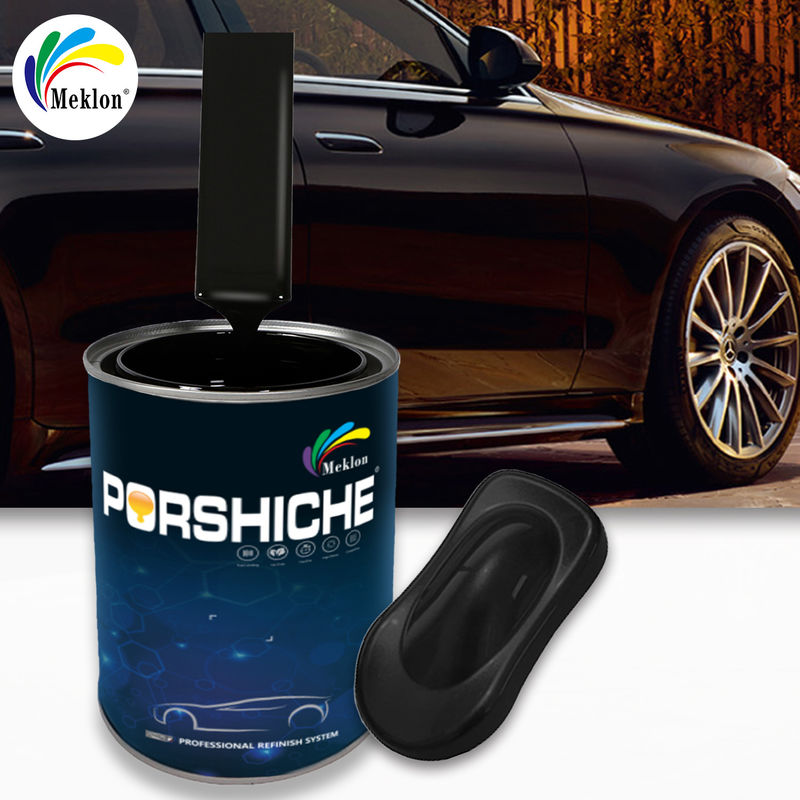 Pintura negra de resina acrílica para automóviles 2K Pintura de colores de punta 2K Pintura de recubrimiento acrílico Pintura de acabado automático