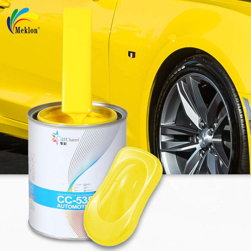 Auto carrocería de pintura de automóviles Tinting Machine 1K amarillo basecoat colores de perla de cristal recubrimiento de automoción pintura en aerosol