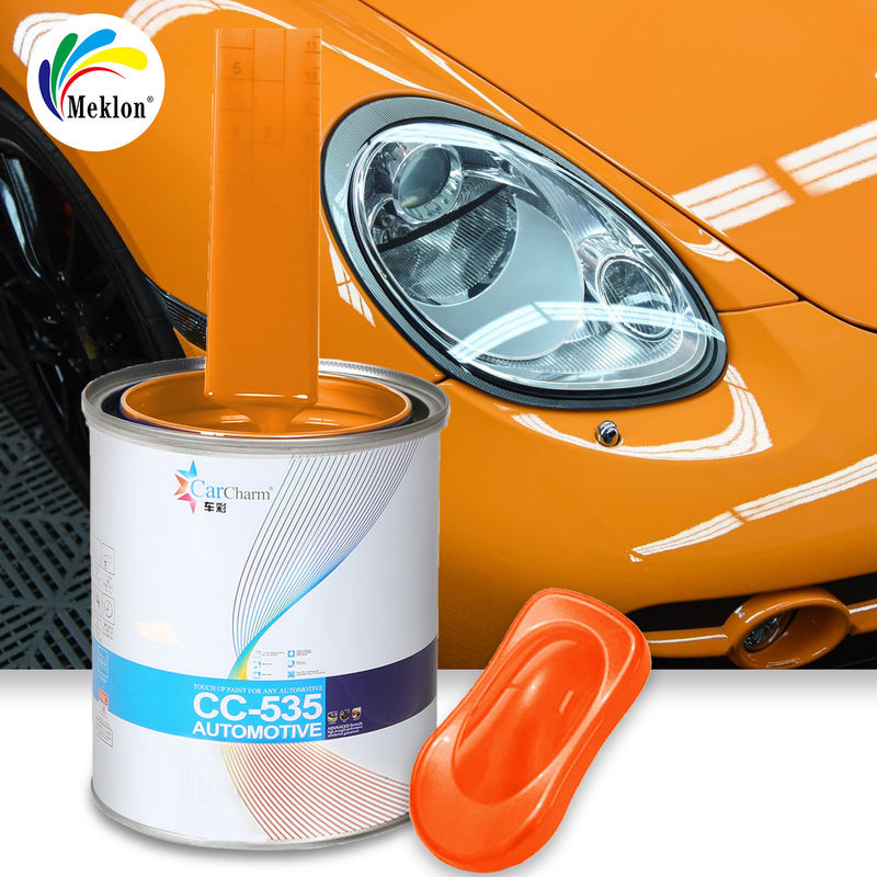Pintura de automóviles excelente 1K 2K color naranja Auto Base Coat Refinish pintura de automóviles
