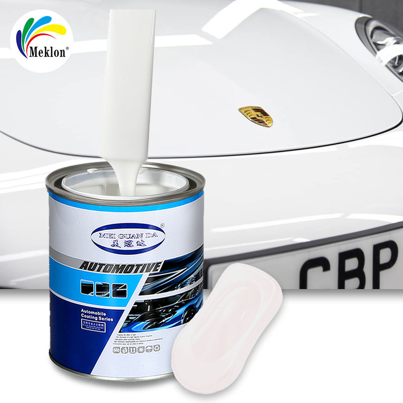 Base de pintura para coche blanco brillante de alta responsabilidad, fabricada con precisión, adecuada para la compra al por mayor de pintura para coche