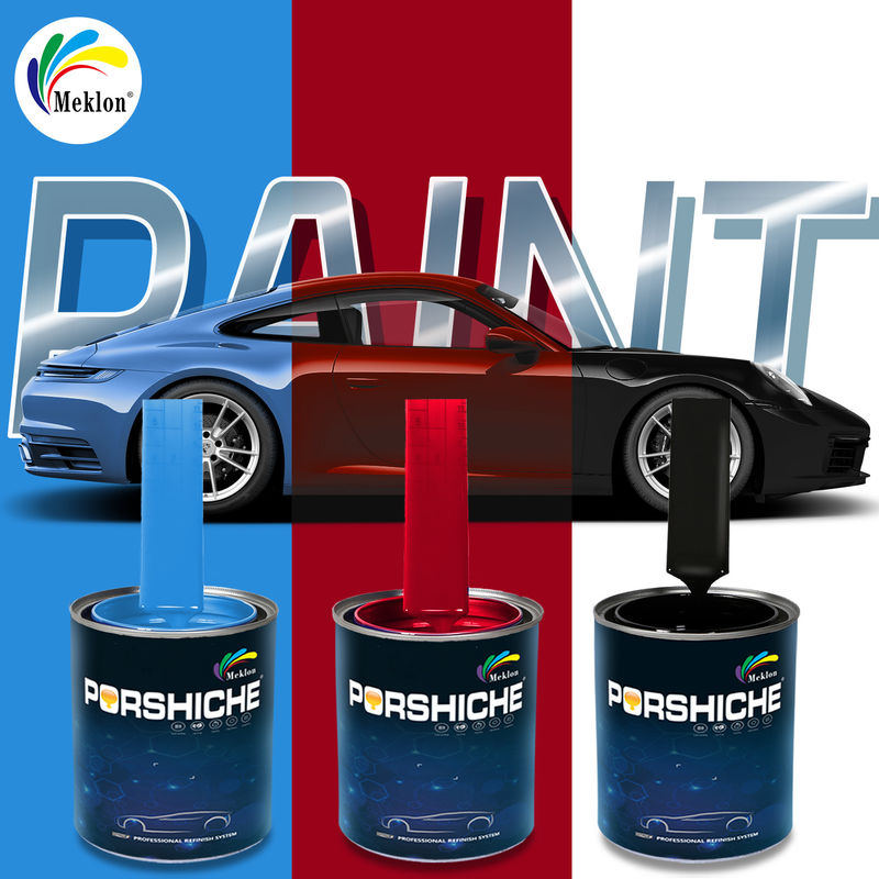 Adhesión superior 1K Base azul de revestimiento efecto espejo pintura de recubrimiento de automóviles pintura de automóviles