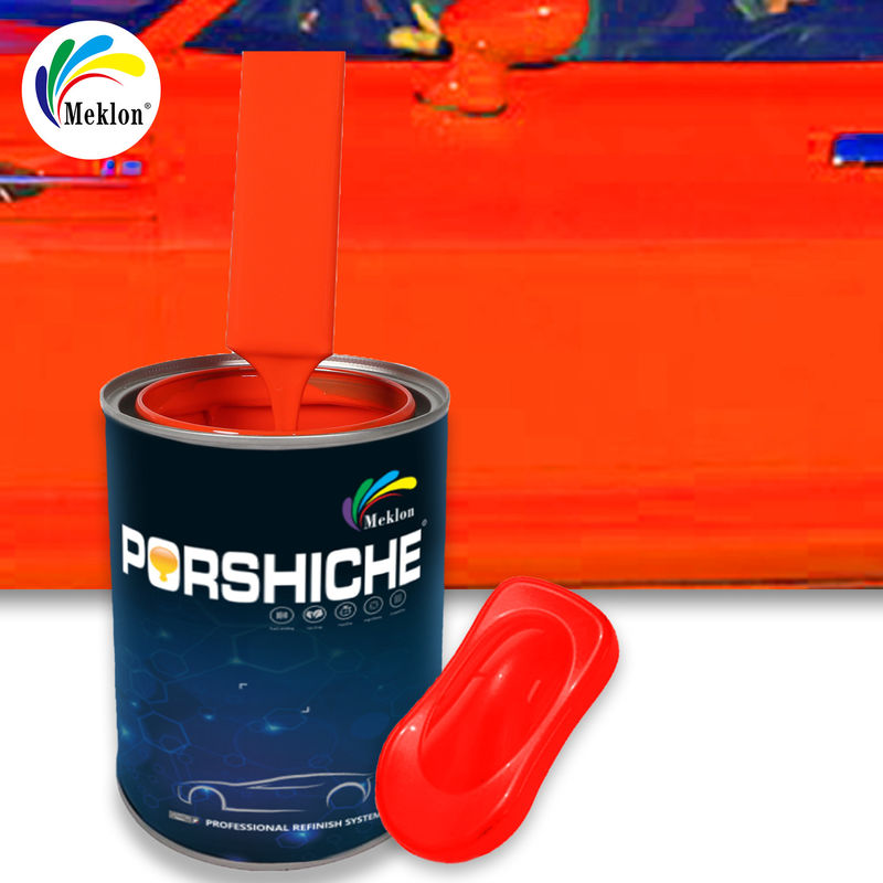 Pintura de automóvil de alto brillo de alta durabilidad 2K de color sólido de recubrimiento basecoat pintura de automóvil