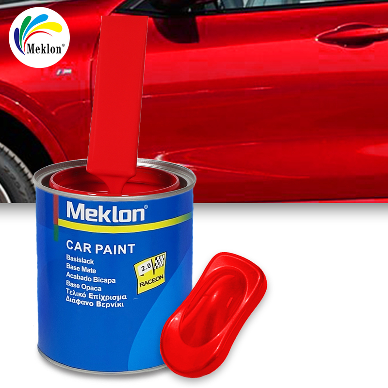 Venta directa de fábrica de pintura para automóviles Rojo Vitalidad, resistente al desgaste y a los arañazos