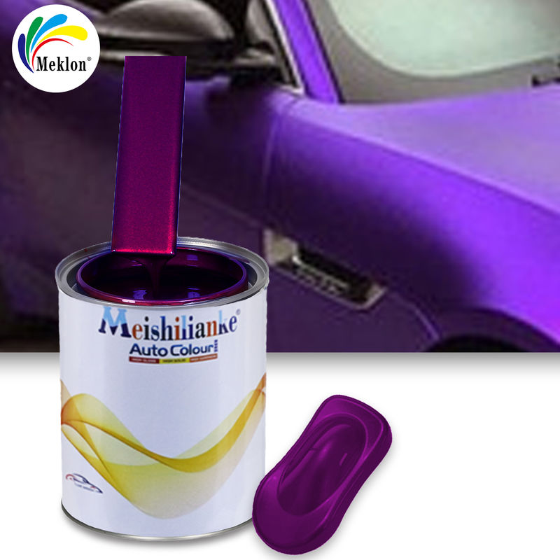 Venta Directa del Fabricante de Pintura Automotriz Morada Brillante de Alta Calidad Resistente a los Rayos UV